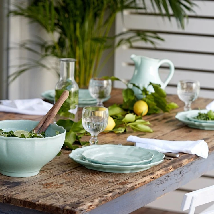 Stripes 7" Bread Plate - Set Of 6 - Image 2