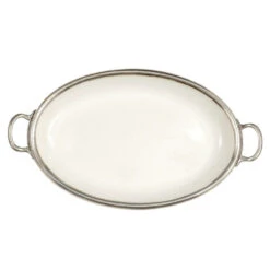 Tuscan Oval Tray With Handles