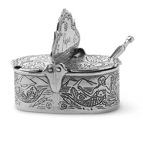 Tavola Salt And Pepper Box With Spoon