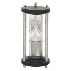 Black Aluminum Modern Timer