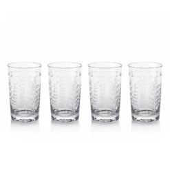Patia 5.5" Tall Highball Glasses Set Of 4