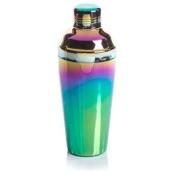 Regenboog Stainless Steel Cocktail Shaker, 9.5" Tall