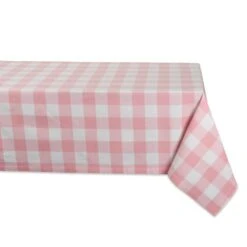 Buffalo Check 60" X 104" Tablecloth - Pink
