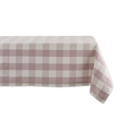 Buffalo Check 52" X 52" Tablecloth - Dusty Lilac