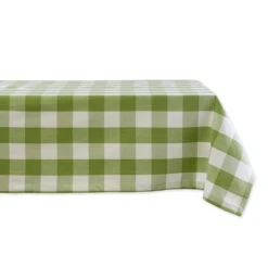 Buffalo Check 52" X 52" Tablecloth - Antique Green