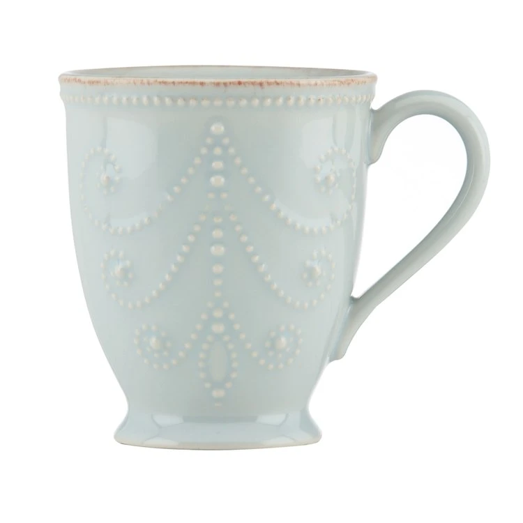 Lenox French Perle Ice Blue Mug