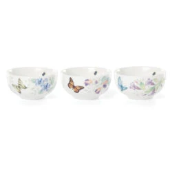Lenox Butterfly Meadow Kitchen Three-Piece Mini Bowl Set