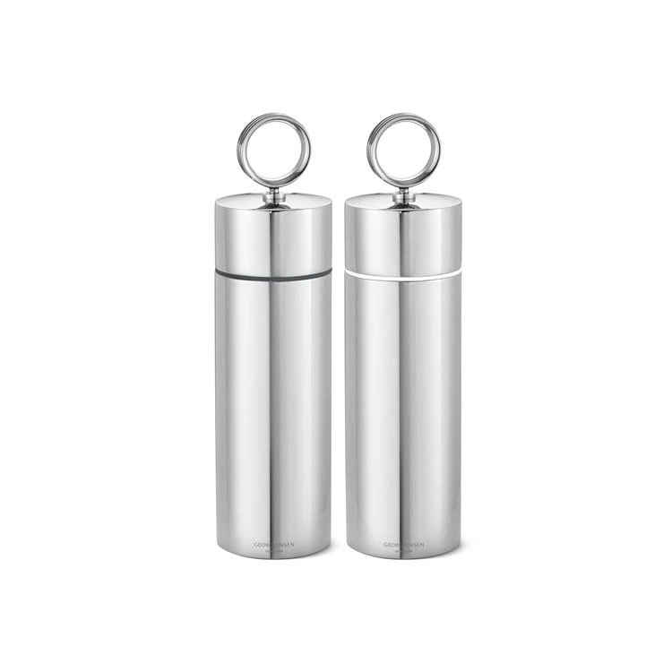 Georg Jensen Bernadotte Salt And Pepper Mill Set