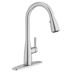 American Standard Hillsdale Single-Handle Pull-Down Kitchen Faucet With Dual Spray Head - Stainless Steel