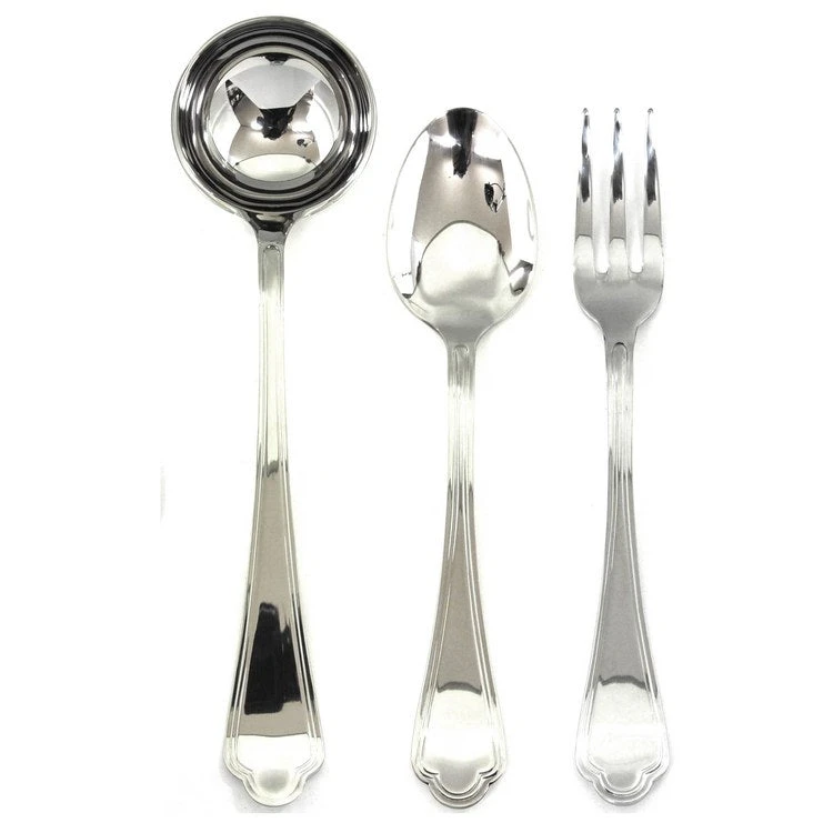 Leonardo Three-Piece Serving Set