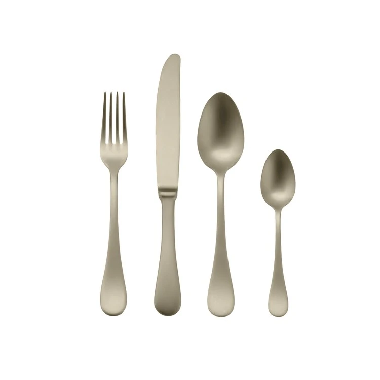 Brescia Ice Champagne Twenty-Piece Flatware Set