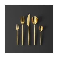 Villeroy & Boch MetroChic D'Or Five-Piece Flatware Place Setting