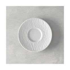 Villeroy & Boch Manufacture Rock Blanc Medium Coffee Saucer