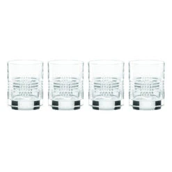 Sloane Double Old Fashioned Glasses Set Of 4