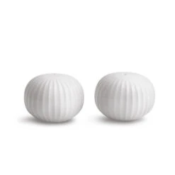 Hammershoi 2" Salt And Pepper Set - White