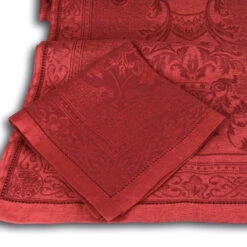 Napkins Set Of 2 - Claret