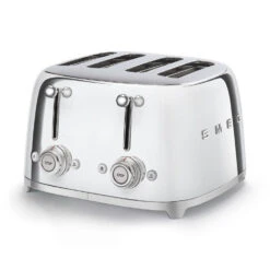 Smeg 5 X 4 Slot Toaster - Stainless Steel