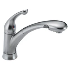 Delta Signature Single Handle Pull Out Kitchen Faucet