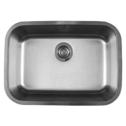 Blanco Stellar 25" Medium Single Bowl Stainless Steel Undermount Kitchen Sink