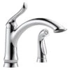 Delta Linden Single Handle Kitchen Faucet With Side Sprayer - OPEN BOX