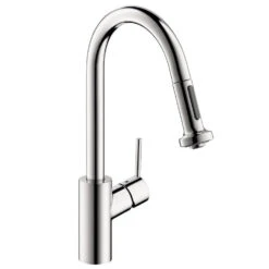 Hansgrohe Talis S HighArc Single Handle Pull Down Kitchen Faucet