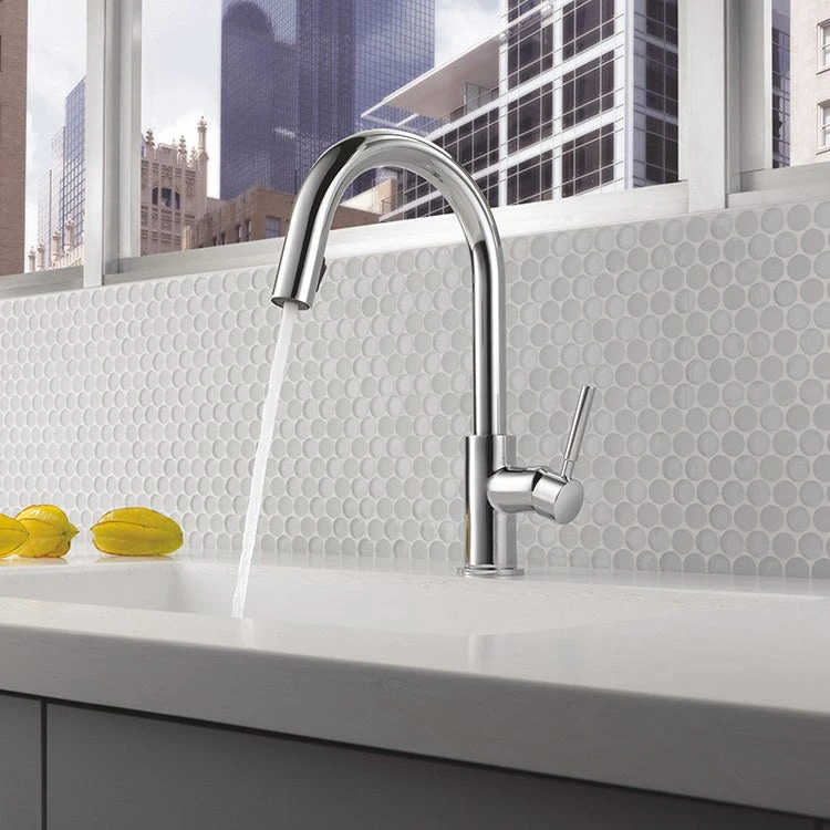 Solna Single Handle Pull Down Kitchen Faucet - Image 3