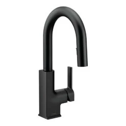Moen STO Single Handle High Arc Pull Down Bar/Prep Faucet