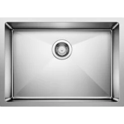 Blanco Quatrus R15 25" Single Bowl Stainless Steel Undermount Kitchen Sink