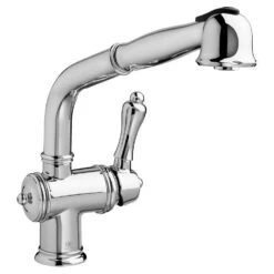 Victorian Single Handle Pull Out Kitchen Faucet