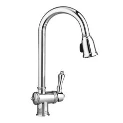 Victorian Single Handle Pull Down Kitchen Faucet