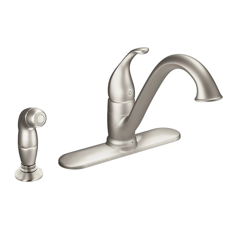 Moen Camerist Single Handle Kitchen Faucet With Side Sprayer