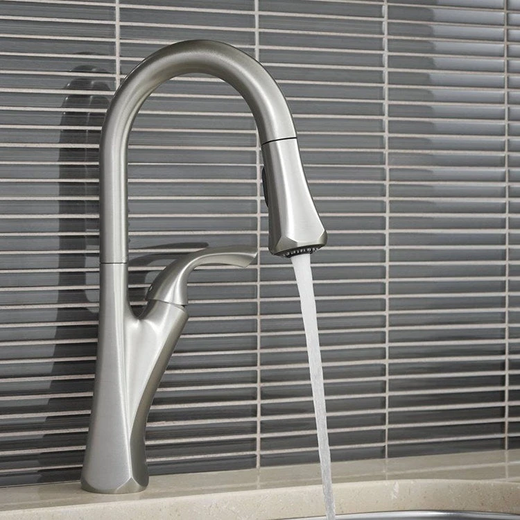 Moen SIP Modern Single Handle High Arc Beverage Faucet - Image 4