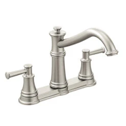 Moen Belfield Two Handle High Arc Kitchen Faucet