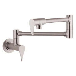 AXOR Citterio Wall-Mount Two Handle Pot Filler Faucet