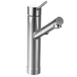 Moen Tilt Single Handle Low Arc Pull Out Kitchen Faucet - OPEN BOX