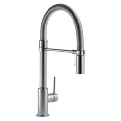 Delta Trinsic Pro Single Handle Pull-Down Spring Spout Kitchen Faucet