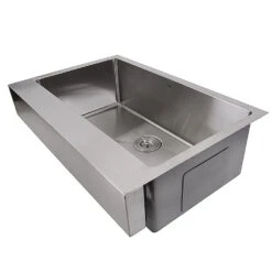 Pro Series 30" Single Bowl Apron Front Stainless Steel Undermount Kitchen Sink
