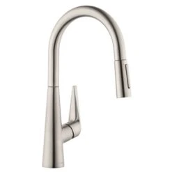 Hansgrohe Talis S Single Handle High Arc Pull Down Kitchen Faucet