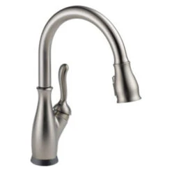 Delta Leland Single Handle Pull Down Kitchen Faucet With Touch2O Technology