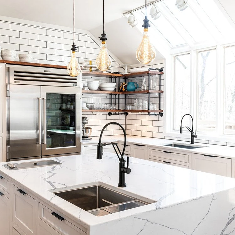 Solna Single Handle Articulating Kitchen Faucet With SmartTouch Technology - Image 2