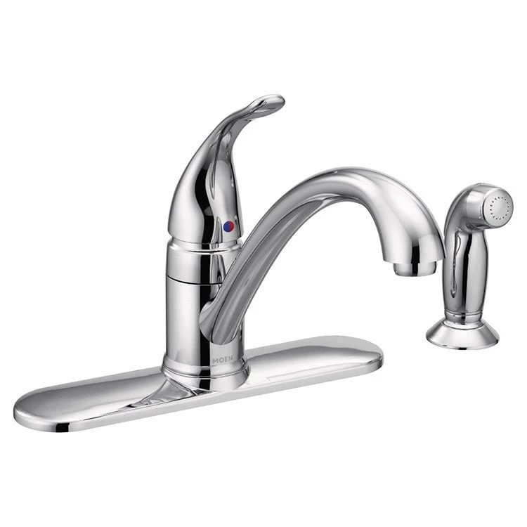 Moen Torrance Single Handle Kitchen Faucet With Side Sprayer