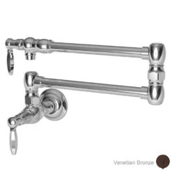 Metropole Two Handle Wall-Mount Pot Filler With Lever Handles