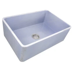 Vineyard 29.75" Single Bowl Farmhouse Fireclay Kitchen Sink