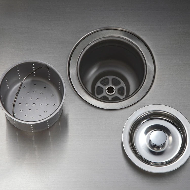 Premier 35" 60/40 Double Bowl Stainless Steel Undermount Kitchen Sink With NoiseDefend - Image 3