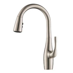 Esina Single Handle Pull Down Kitchen Faucet With Dual-Function Sprayer