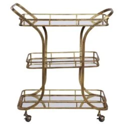 Stassi Gold Serving Cart