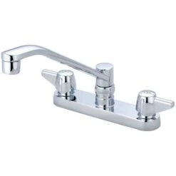 Kitchen Faucet 6 Inch 2 Lever ADA
