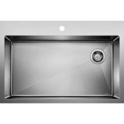 Blanco Quatrus R15 33" Single Bowl Stainless Steel Dual Mount Kitchen Sink