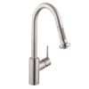 Hansgrohe Talis S2 Single Handle High Arc Pull Down Kitchen Faucet