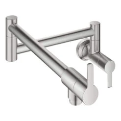 Grohe Zedra/Ladylux Two-Handle Wall-Mount Pot Filler
